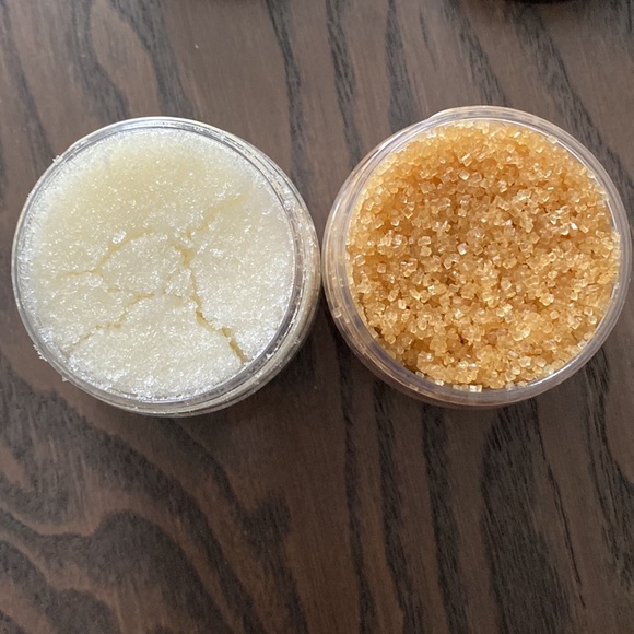 Sampler sized mens scented handcrafted sugar scrubs by Radiant Waves - Picture 3 of 3
